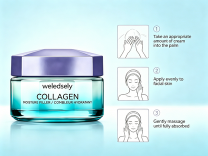 Collagen Moisture Filler Face Cream | Hydrating Anti-Aging Moisturizer for Dry Skin