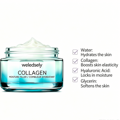 Collagen Moisture Filler Face Cream | Hydrating Anti-Aging Moisturizer for Dry Skin