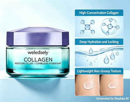 Collagen Moisture Filler Face Cream | Hydrating Anti-Aging Moisturizer for Dry Skin